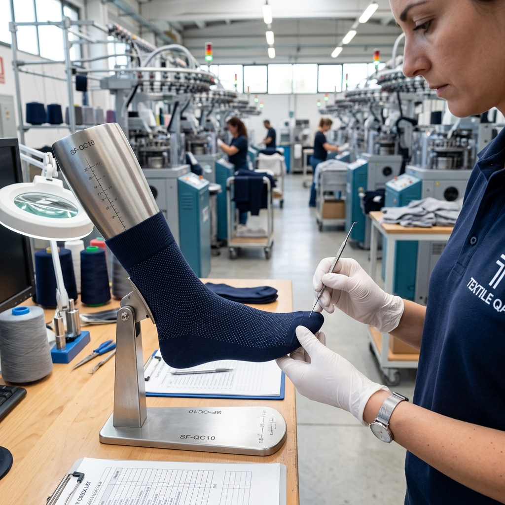 SSV Global Factory Workflow Men's Socks Sourcing Agent India | Men Socks Buying Agent India Export